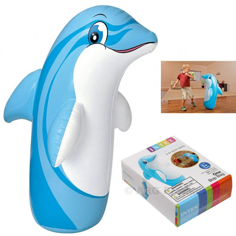 Punching Bag Toy For Kids 3D Bop Bag Boxers Punching