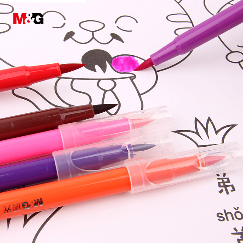 M&G Watercolor Soft Brush Markers Set