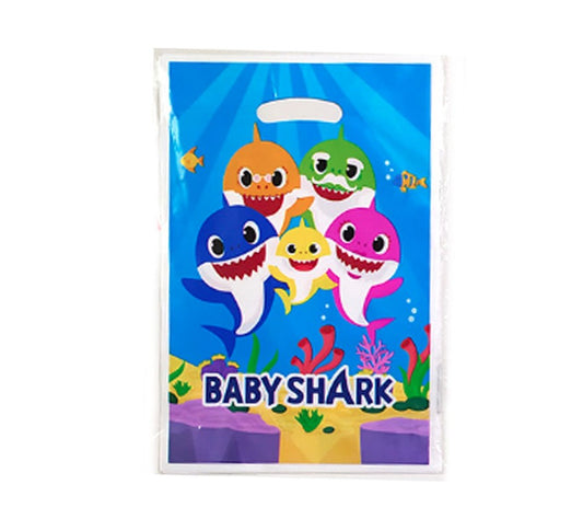 Cartoon Theme Plastic Goodies/Favor Bags - 10 Pcs