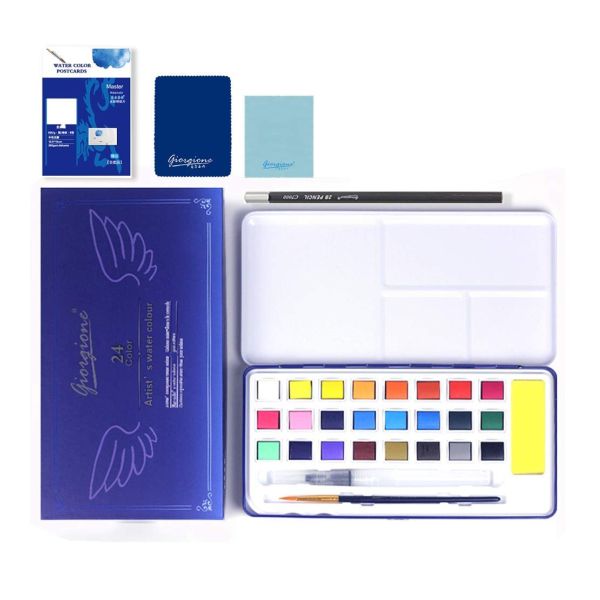 Giorgione 24 Artist Water Colour Kit